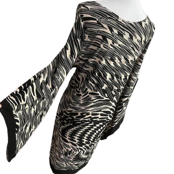 M by Marc Bouwer Career Bell Sleeves Stretchy Shift Dress - size L - Picture 1 of 15